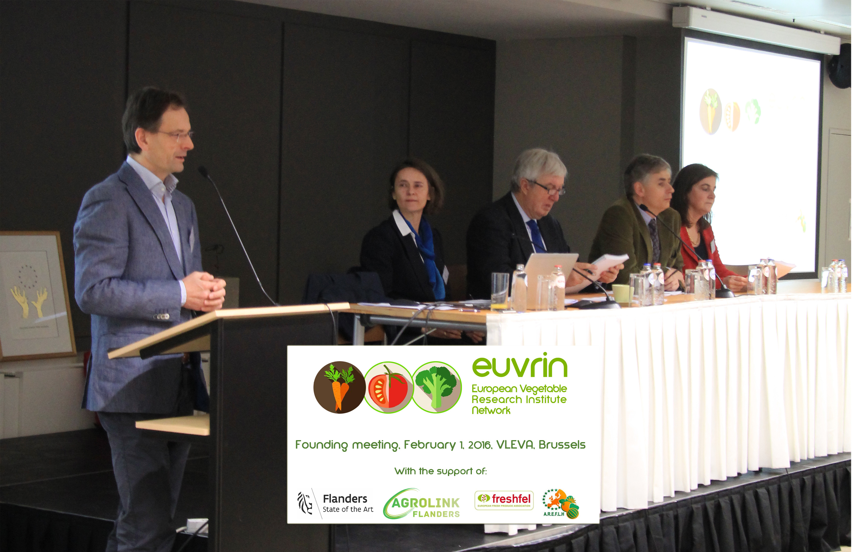 Kick-off of Euvrin, the European Vegetable Institutes Network